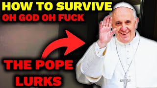 How To Survive THE POPE In The Backrooms [upl. by Enelhtak]