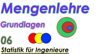 Mengenlehre  Statistik für Ingenieure  Die Basics [upl. by Lawford]