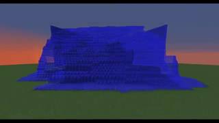 How to make a TSUNAMI in Minecraft No commands All versions [upl. by Ainesell]