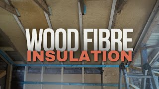 Fitting Wood fibre insulation [upl. by Haimehen]