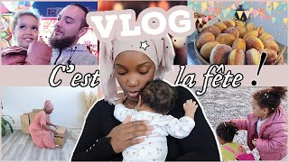 NEW VLOG ✨ Un DIMANCHE avec NOUS 👩🏿‍❤️‍👨🏼 Défilé fête foraines manèges [upl. by Allisan685]