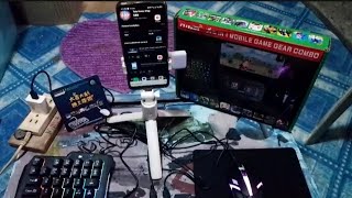 Paano mag setup ng Keyboard and mouse ng 5 in 1 mobile Gear Combo pubgmobile Toto Kevzz Vlog [upl. by Allbee444]