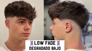 Tutorial 🔥🔥como hacer LOW FADE  DEGRADADO BAJO 🔥🔥en español paso a paso [upl. by Enelaj]