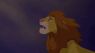 The Lion King Mufasas Ghost Scene HD [upl. by Maddock]