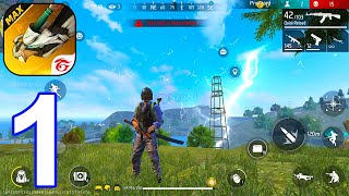 Free Fire MAX  Gameplay Part 1 Tutorial Battle Royale Solo Win iOS Android [upl. by Nyledaj]