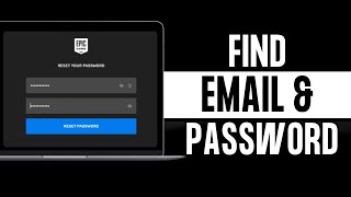 How To Find Your Epic Games Email and Password BEST Way [upl. by Azzil721]