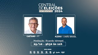 251024  Debate com candidatos à prefeitura de Camaçari  Central De Eleições 2024 [upl. by Nonnairb55]