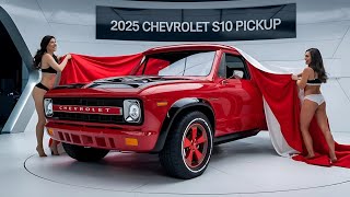 2025 Chevrolet S10 Pickup Review  Performance Features and Specs [upl. by Jesh]