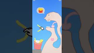 eating simulator level 7 eatingsimulator shortvideo [upl. by Kamilah]