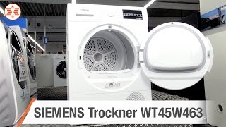 Siemens Trockner WT45W463  experten Angebot der Woche [upl. by Acinoryt]