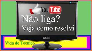 Monitor Samsung não liga Resolvido [upl. by Erimahs57]