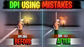 USE THIS 🤫  SECRET DPI  FOR HEADSHOT  Free fire best “DPIquot settings [upl. by Allison]