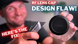 RF Lens Cap FIX End YOUR FRUSTRATION  The Ultimate Canon Hack [upl. by Ientirb]