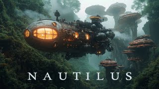 Nautilus SciFi Ambient Music amp Soundscape 🎧✨for a Relaxing Steampunk Journey Soothing White Noise [upl. by Anstus]