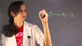 A Balanced Equation for Decomposition of Dinitrogen Monoxide  Chemistry Help [upl. by Christy216]