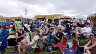 Check out Jazz Fest Stages and Food lines in 30 seconds [upl. by Olumor36]