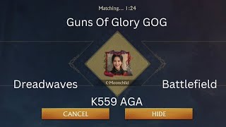 Guns of Glory GOG Dreadwaves Battlefield [upl. by Ailalue]