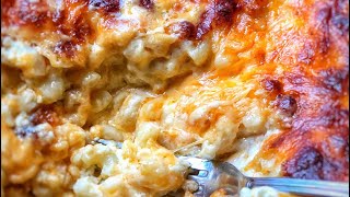 HOW TO MAKE “OLE SKOOL” SOUTHERN BAKED MAC N CHEESE [upl. by Ettenirt299]