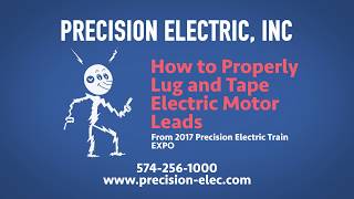 How To Properly Lug And Tape Electric Motor Leads  AC Motor Testing amp Replacement  Part 1 [upl. by Painter]