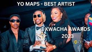 YO MAPS WINS 5 AWARDS  KWACHA MUSIC AWARDS 2023 [upl. by Harrod791]