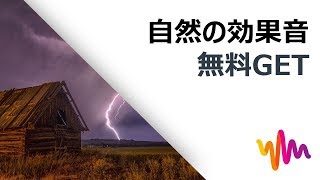 自然の効果音｜Filmoraフリー効果音素材 [upl. by Yukio370]