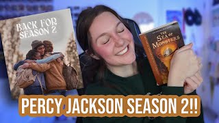 Percy Jackson and the Olympians SEASON 2 RENEWAL [upl. by Ylrevaw]