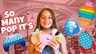 FIDGET SHOPPING at the CITY MARKET  Fidgets and Squishmallows [upl. by Mcloughlin]