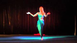 Bellydance Megance and tabla solo Sumaya Evgenija Logvina [upl. by Nolita321]