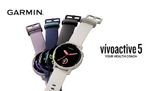 Garmin  vívoactive 5  GPS smartwatches [upl. by Anhcar515]