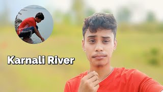 Karnali Riverviralvideo civil Boys vlog [upl. by Neukam]