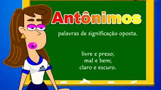 Sinônimo e Antônimo O que é Sinônimo O que é Antônimo [upl. by Cogswell223]