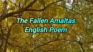 The Fallen Amaltas । English Poem । Poem on Amaltas [upl. by Cherey]