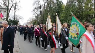 Garwolin miejsko – powiatowe obchody Święta Niepodległości [upl. by Earehs805]