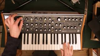 Moog Sub 37 demo and possibilities by Steven Orb [upl. by Erline826]