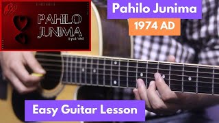 Pahilo Junima  1974AD  Guitar Lesson  Chords [upl. by Nnylarej]