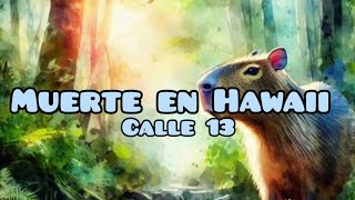 Muerte En Hawaii  Calle 13Versión Capybara [upl. by Rayle717]