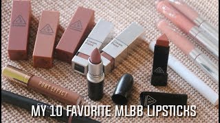 10 MLBB LIPSTICKS YOU SHOULD TRY With Subs  Erna Limdaugh [upl. by Malchy]