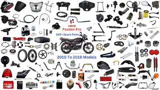 Passion Pro Spare Parts Price List 2023Hero Honda Passion Pro All Spare Parts Price Original Parts [upl. by Honig341]