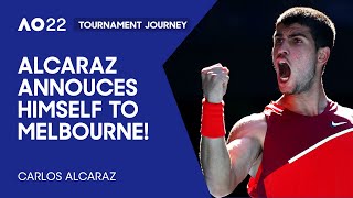 Carlos Alcarazs Best Run in Melbourne  Australian Open 2022 [upl. by Nesbitt]