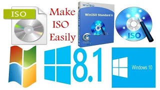 How to create iso file easily WinIso Iso Maker [upl. by Christen]