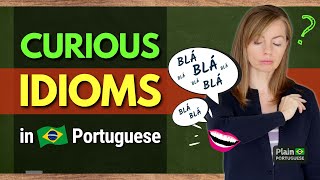 Learn Some Curious Idioms with Body Parts in Brazilian Portuguese part I plainportuguese [upl. by Padriac166]