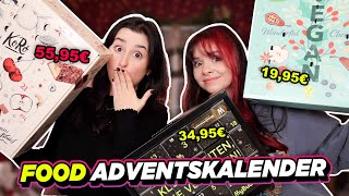 Wir testen XXL FOOD ADVENTSKALENDER aus der Drogerie 👀 [upl. by Drusi706]