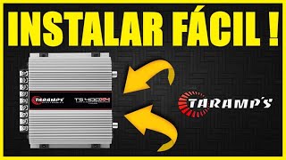 Como instalar taramps TS 400x4  módulo t400 ALANROD [upl. by Niatsirt]