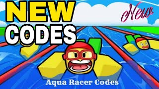 All Codes Work Aqua Racer ROBLOX November 10 2024 [upl. by Gunter]