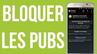 AdAway  Bloquer les Publicités sur Android ROOT [upl. by Sadnalor804]