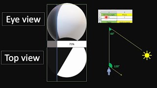 A Globe Claim Using the moon to find the sun Part1 [upl. by Meehaf450]