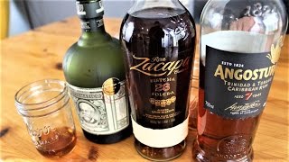 Rum Tasting Angostura 7 Diplomatico Exclusiva Ron Zacapa 23 [upl. by Trip245]