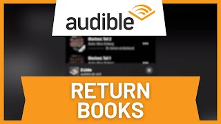 Audible How to Return Books [upl. by Gayleen]