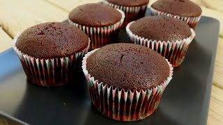 Chocolate Cupcake Recipe  Chocolate Cupcakes [upl. by Otreblaug]