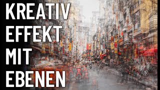 Luminar NEO   Kreativ Effekt mit Ebenen ▲ Mehrfachbelichtung [upl. by Tayyebeb]